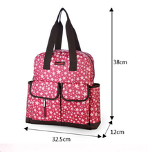 5Pcs Large Baby Changing Diaper Nappy Bag Mummy Backpack Handbag Multifunctional_ENZO