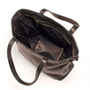  Zippered Downtown Diaper Bag - Full Grain Leather - Black Onyx (black)_ENZO
