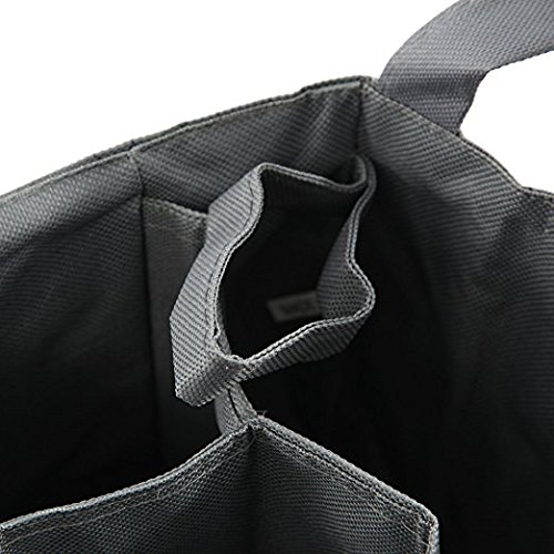  Baby Travel Portable Diaper Bags Nappy Bags Insert Organizer Storage for Mom with 7 Pockets (Gray) _ENZO